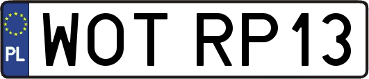 WOTRP13