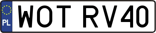 WOTRV40