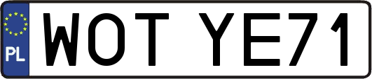 WOTYE71