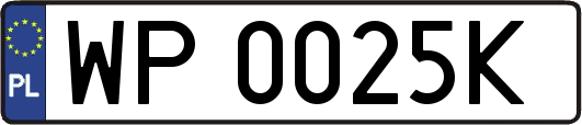 WP0025K