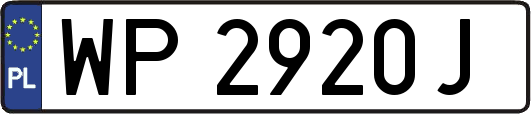 WP2920J
