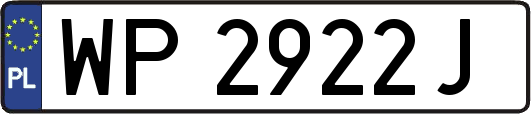 WP2922J