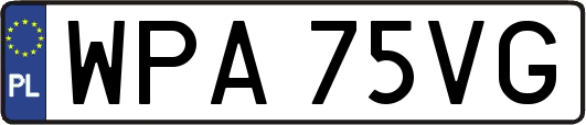 WPA75VG