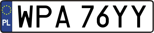 WPA76YY