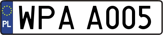 WPAA005