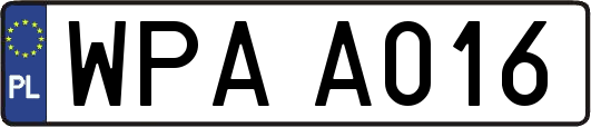 WPAA016
