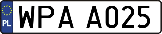 WPAA025