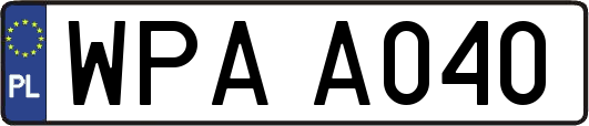 WPAA040