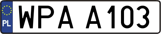 WPAA103