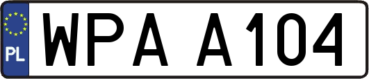 WPAA104