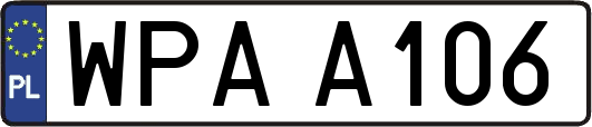 WPAA106