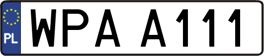 WPAA111