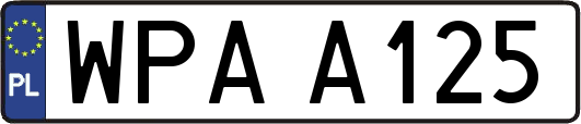 WPAA125