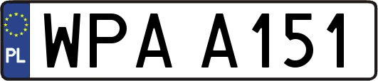 WPAA151
