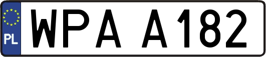 WPAA182