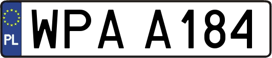 WPAA184