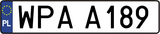 WPAA189