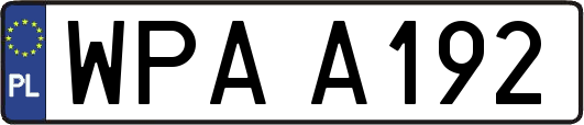 WPAA192