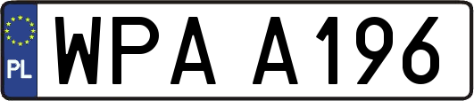 WPAA196