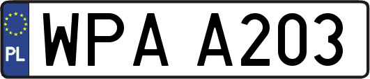 WPAA203