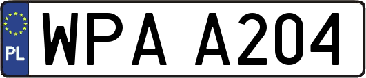 WPAA204