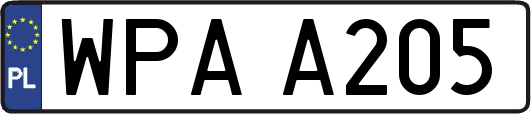 WPAA205