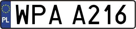 WPAA216