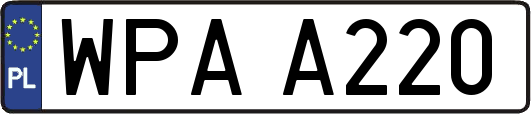 WPAA220