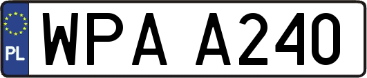 WPAA240