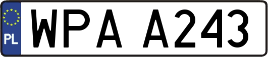 WPAA243