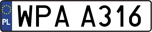 WPAA316