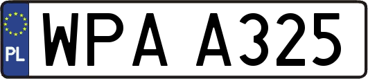 WPAA325
