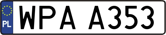 WPAA353