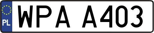 WPAA403