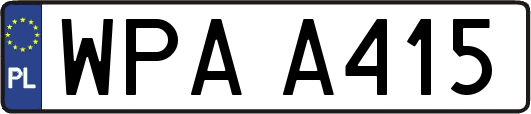 WPAA415