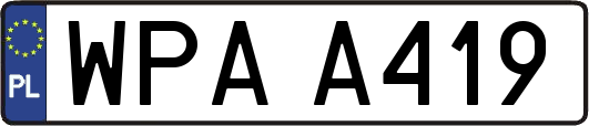 WPAA419