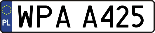 WPAA425