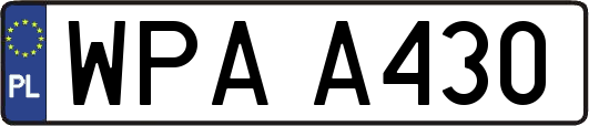 WPAA430