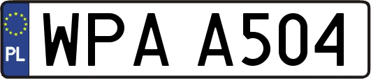 WPAA504