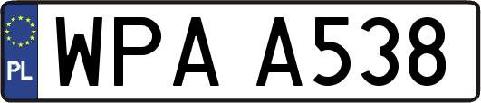 WPAA538