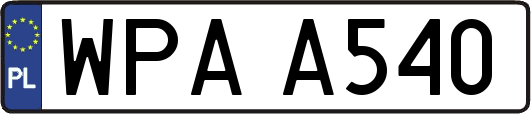WPAA540