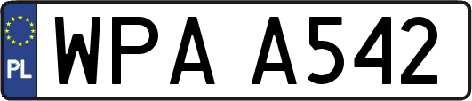 WPAA542