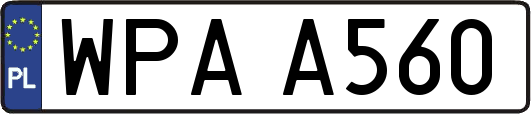 WPAA560