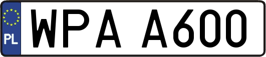 WPAA600