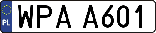 WPAA601