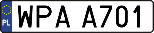 WPAA701