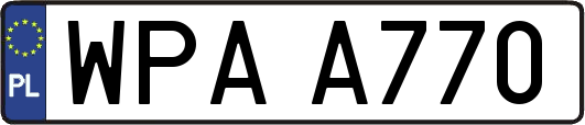 WPAA770