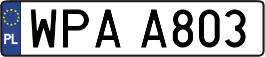WPAA803