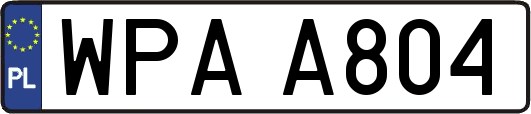 WPAA804