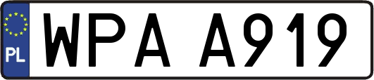 WPAA919